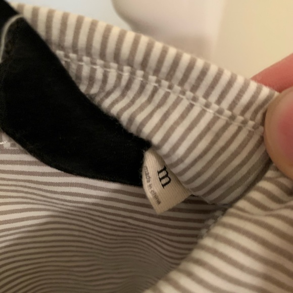 Life after denim oxford shirt medium stripe tan - Picture 4 of 4